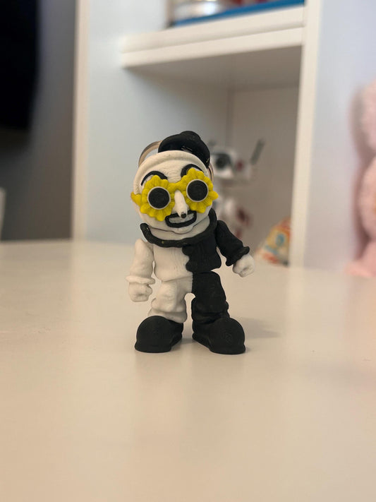 3D Printed Keychain | Art the Clown