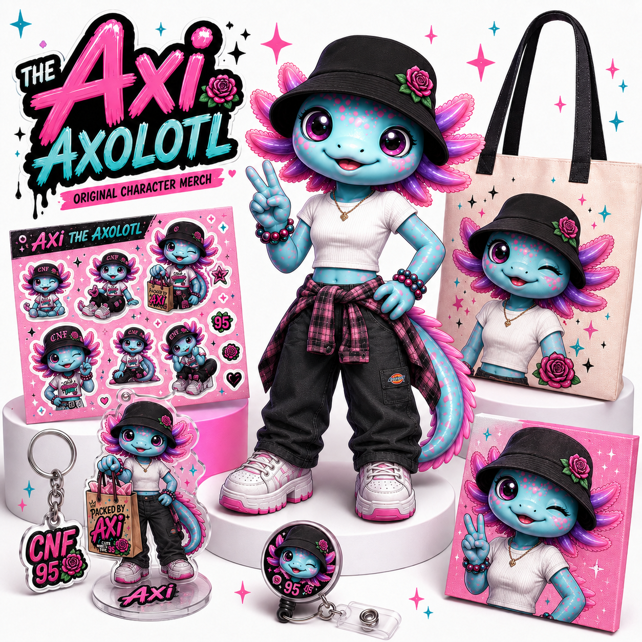 Axi The Axolotl