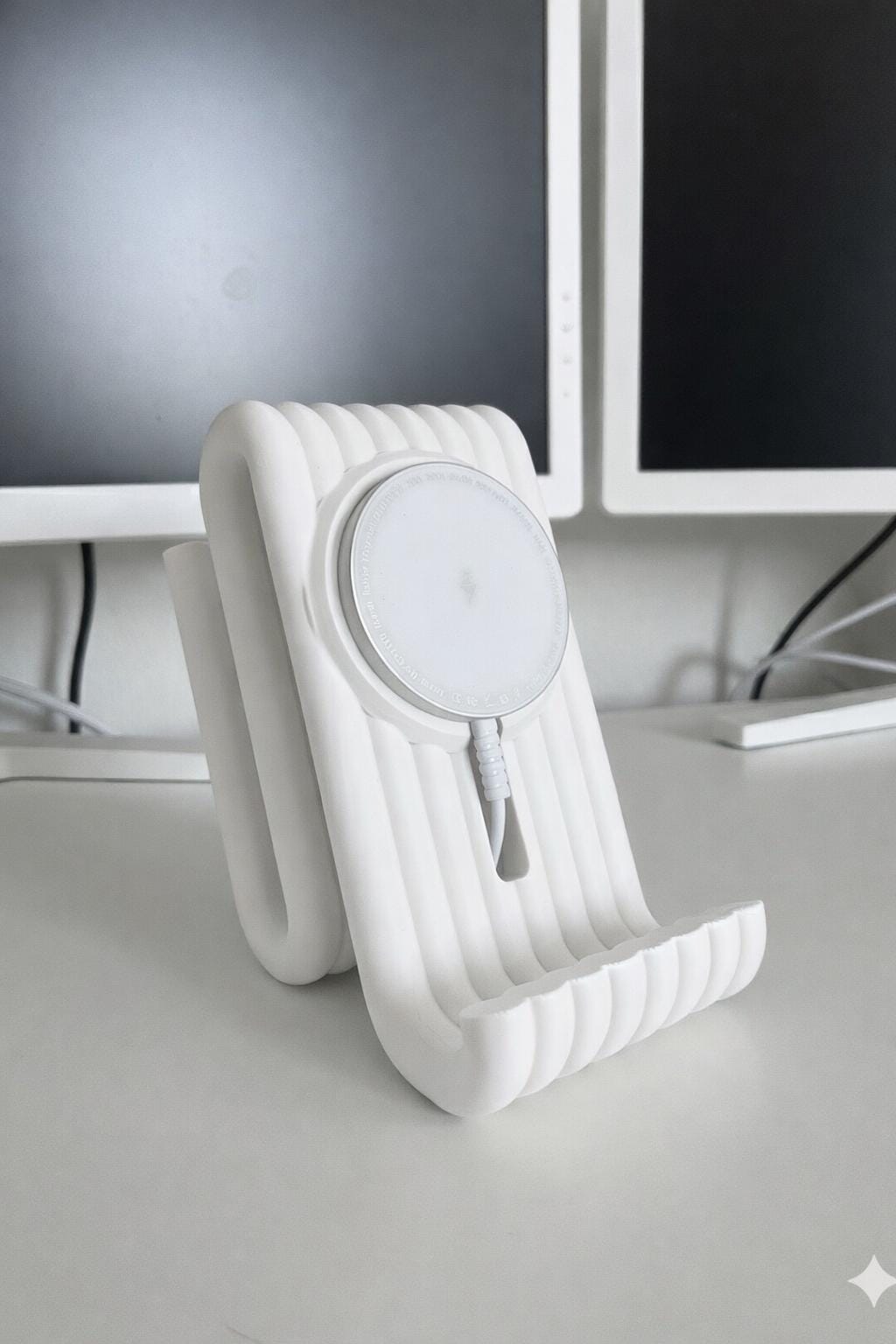 Minimalist MagSafe Phone Stand | 3D Printed Desk Stand