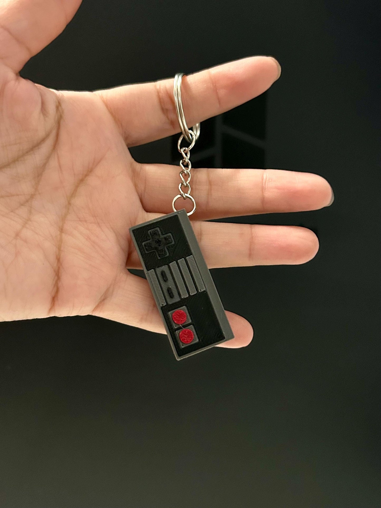 Retro Comtroller Keychain