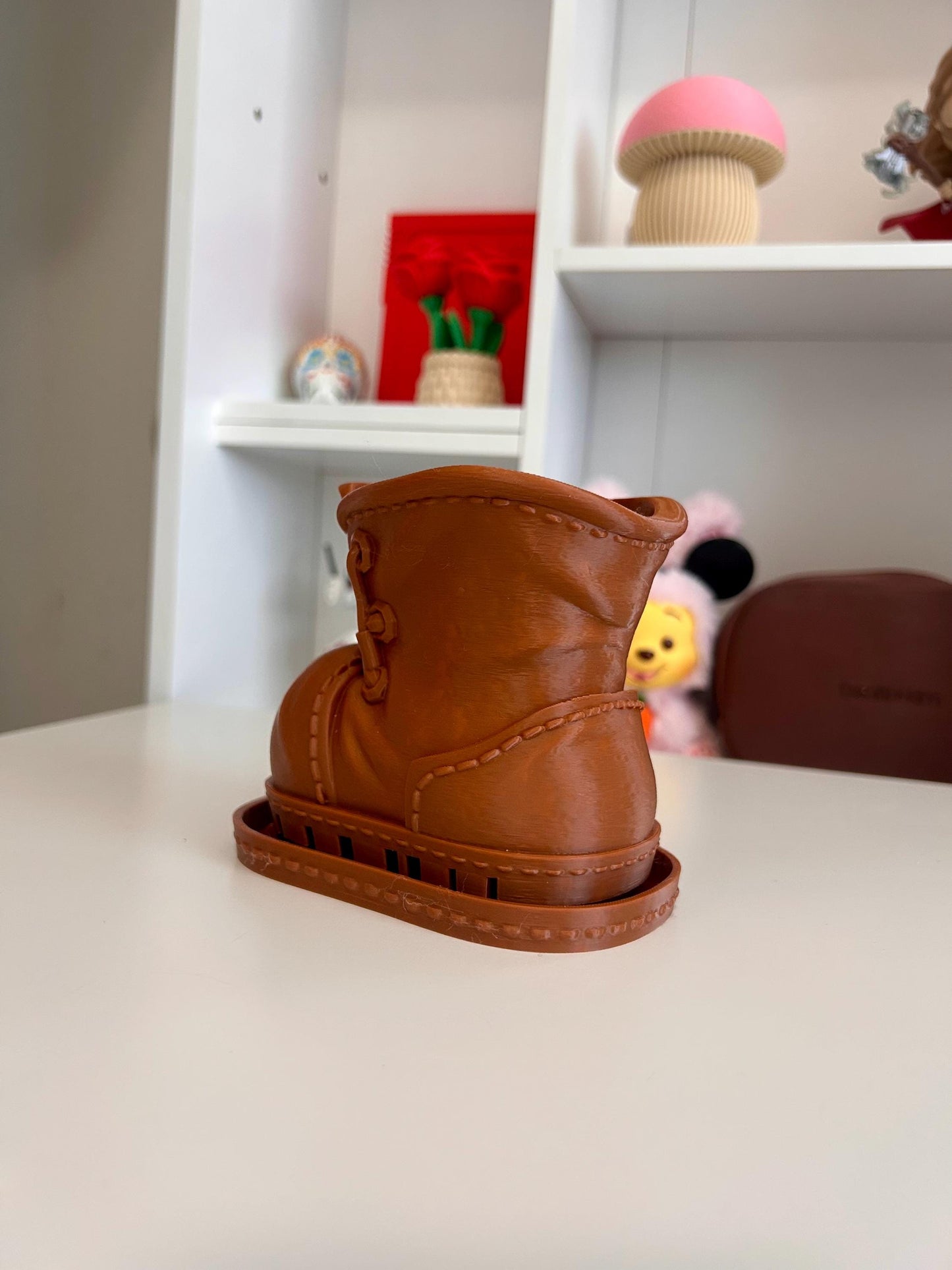 Wall-E Inspired Boot Planter