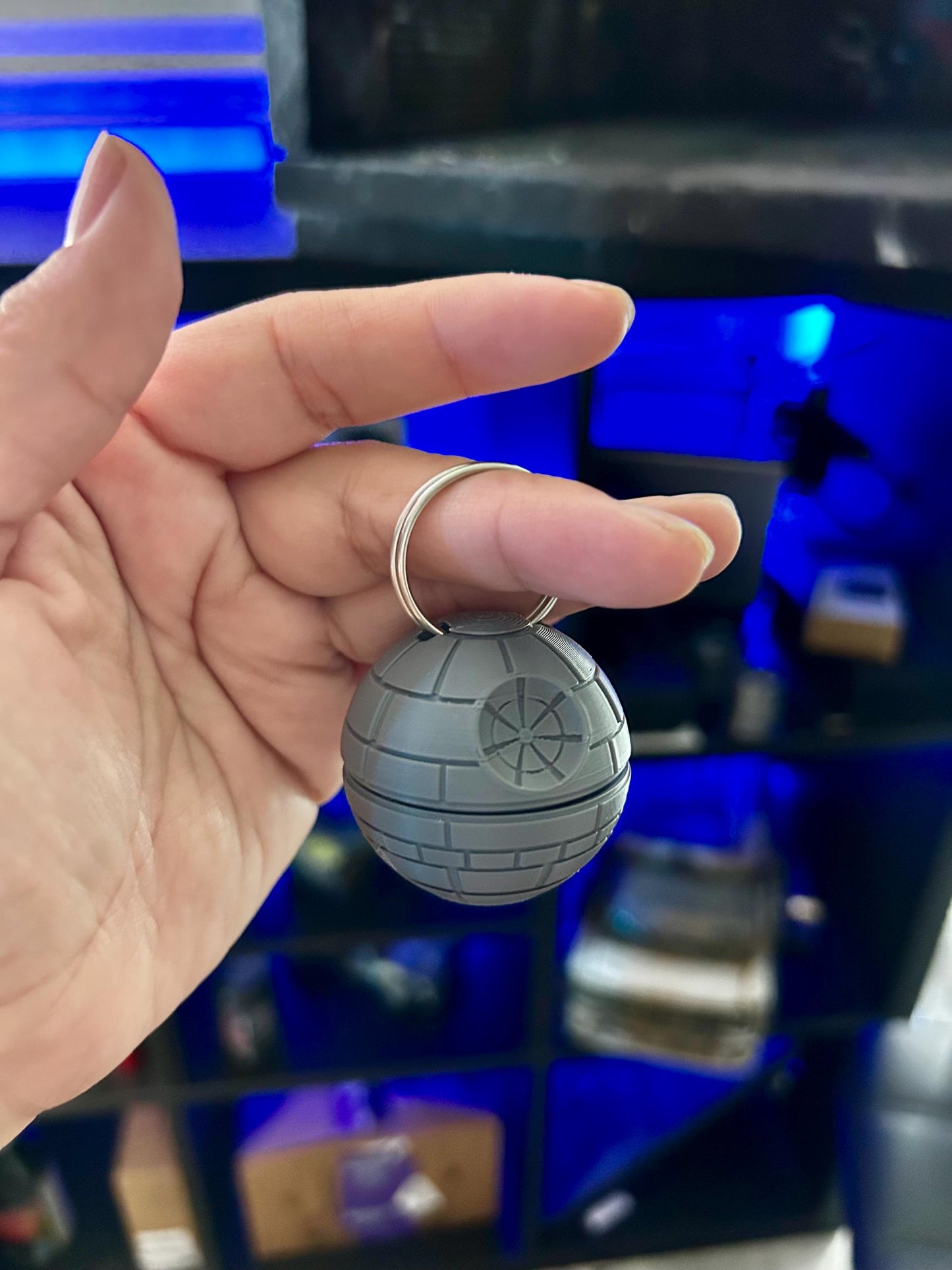 Death Star Keychain