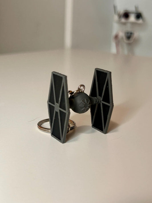 3D Printed Tie Fighter Keychain