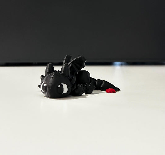 Flexi Toothless 3D model