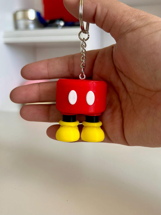 Mickey Pants Keychain