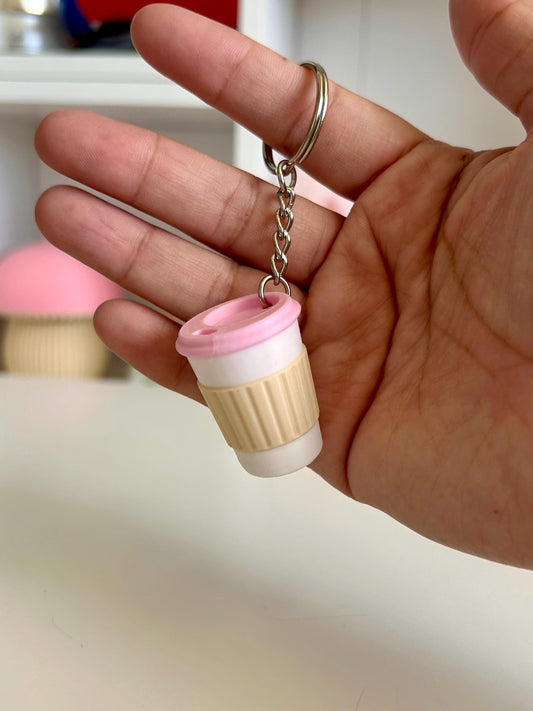 Coffee Cup Keychain