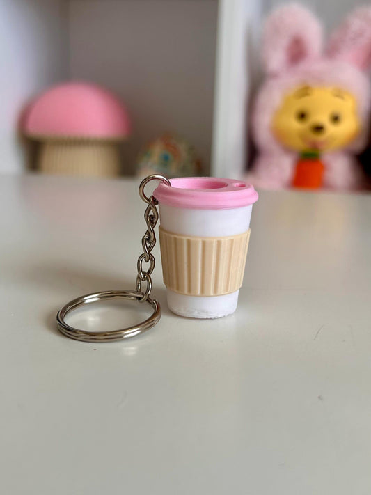 Coffee Cup Keychain