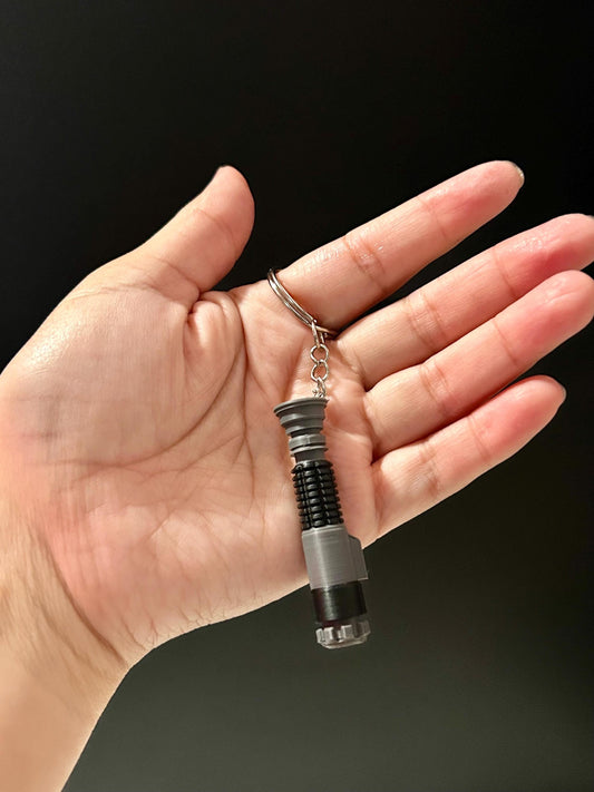 3D Printed Lightsaber Keychain: Retractable Blade