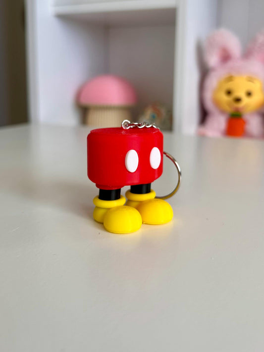 Mickey Pants Keychain